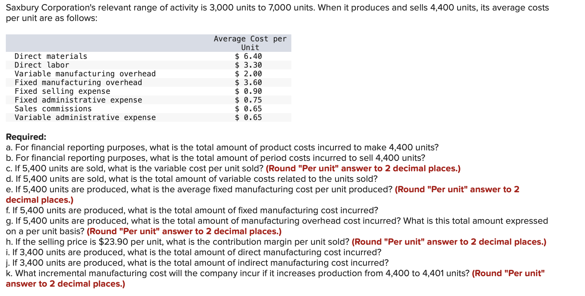 solved-saxbury-corporation-s-relevant-range-of-activity-is-chegg