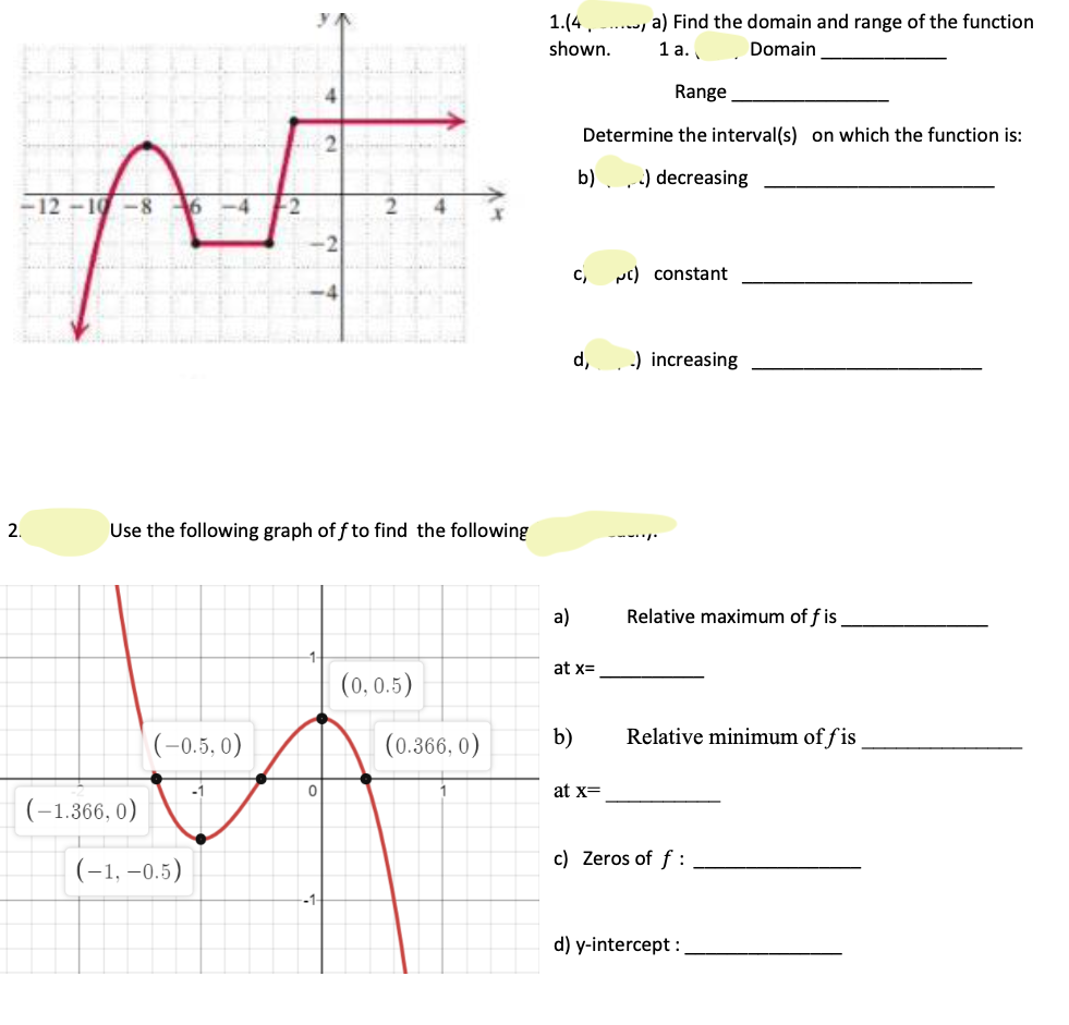 find the domain and range of sin 1 x2 4