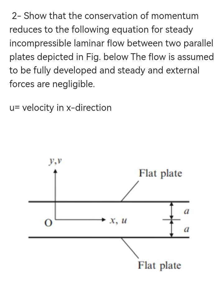 Solved 2- Show That The Conservation Of Momentum Reduces To | Chegg.com