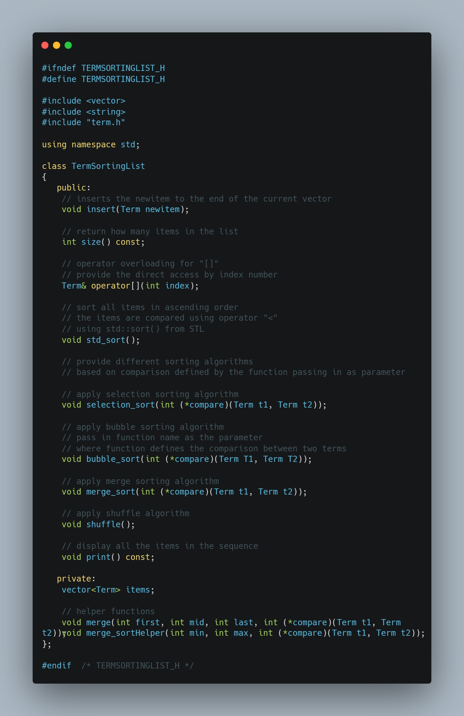 Solved My code is supposed to output something like the | Chegg.com