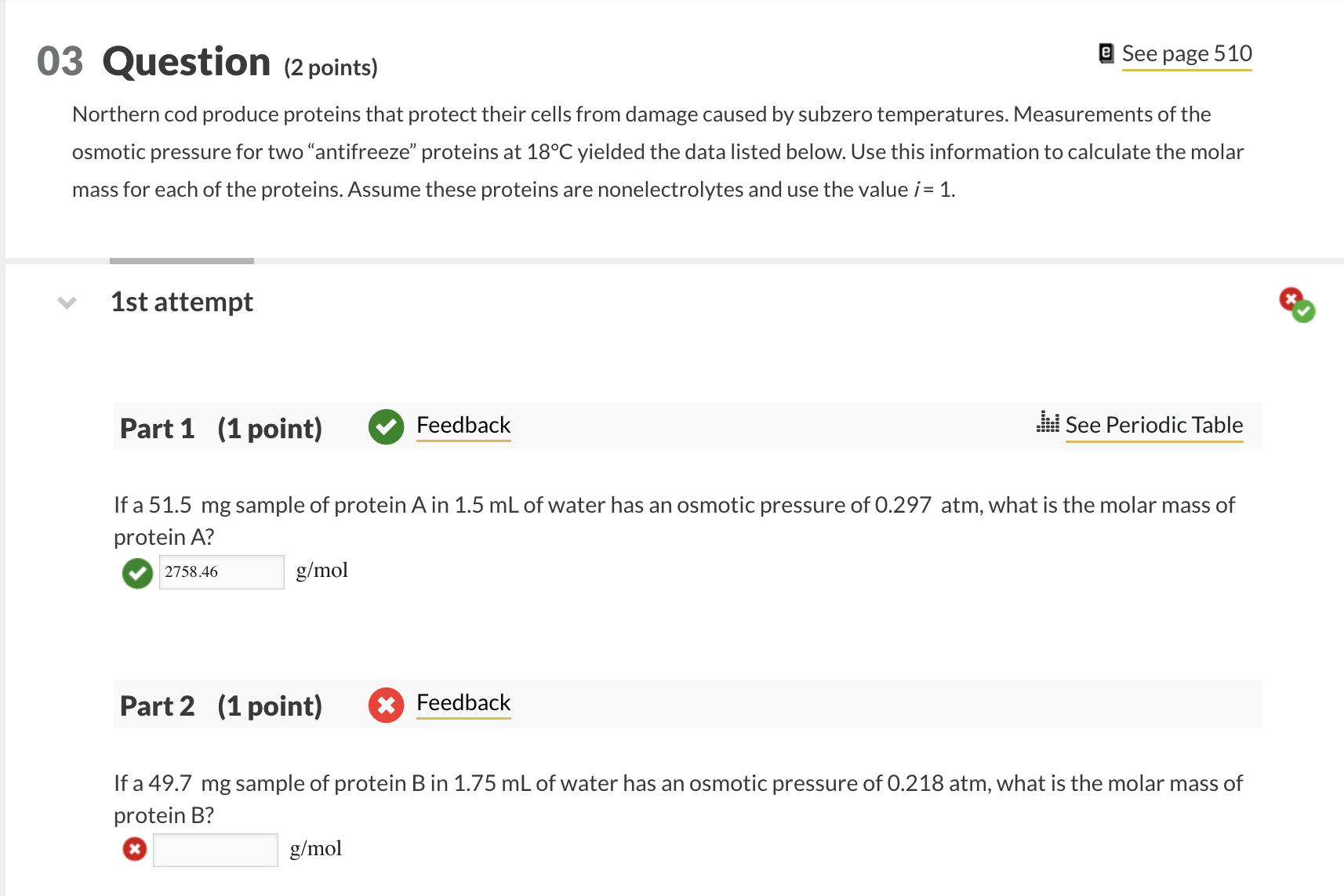 Solved 3 Question ( 2 points) e See page 510 Northern cod | Chegg.com