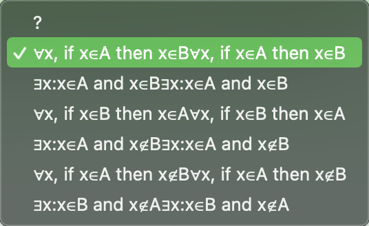 Solved Let the domain of discourse S be animals. Let A be | Chegg.com
