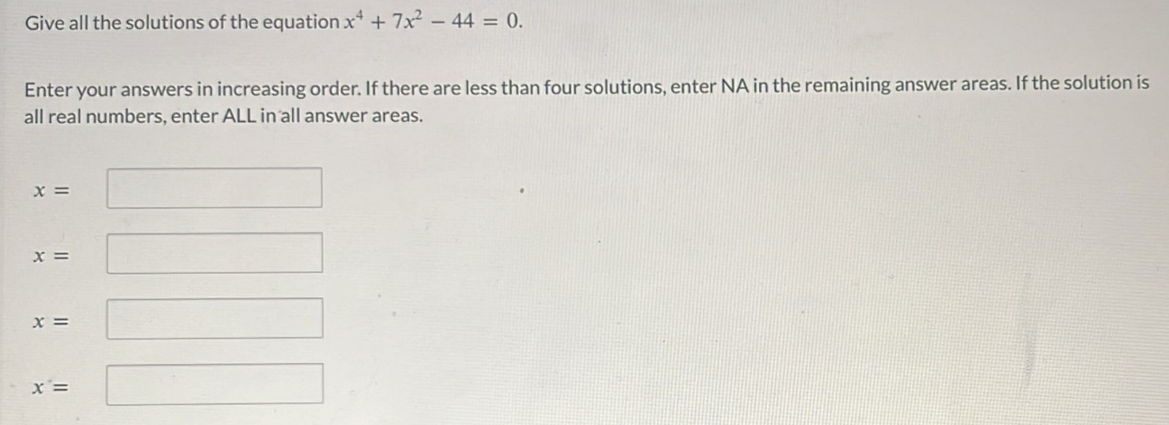 Solved Give all the solutions of the equation | Chegg.com