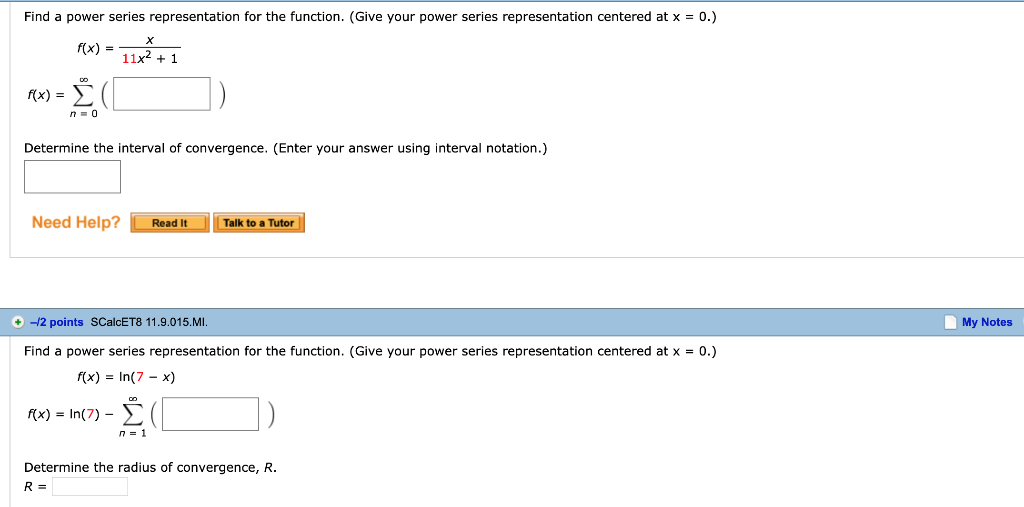 Solved Find a power series representation for the function. | Chegg.com