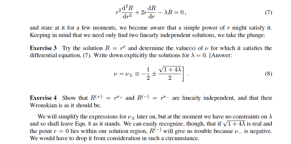 Solved Please assume a solution where R = rv. | Chegg.com