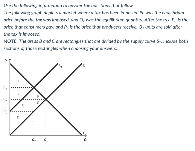 Solved Use the following information to answer the questions