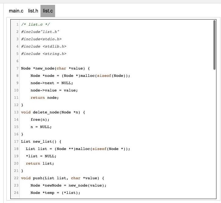 Solved This is part 8 in a series of marked programming | Chegg.com