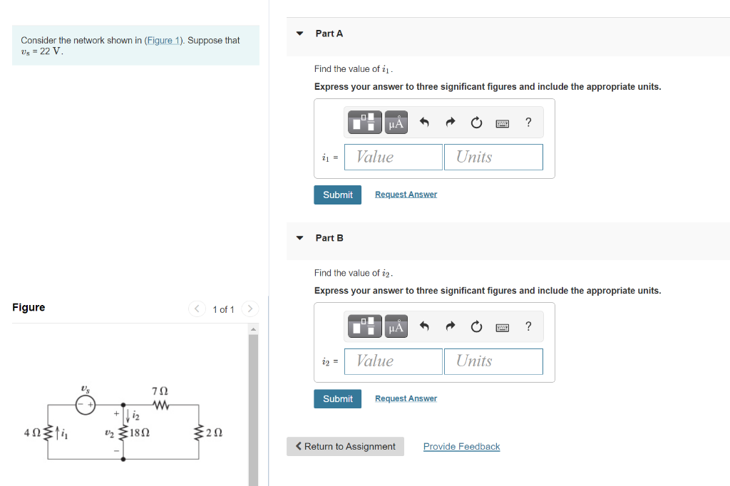 Solved Part A Consider the network shown in (Figure 1). | Chegg.com