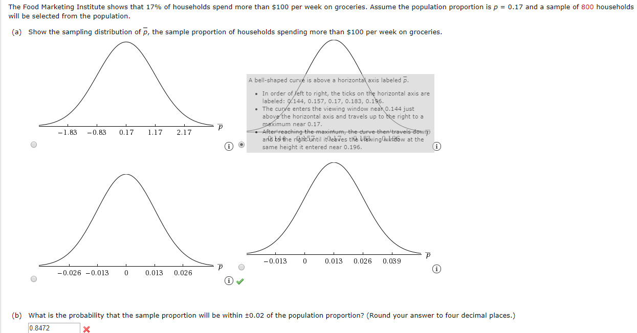 Solved The Food Marketing Institute shows that 17 of