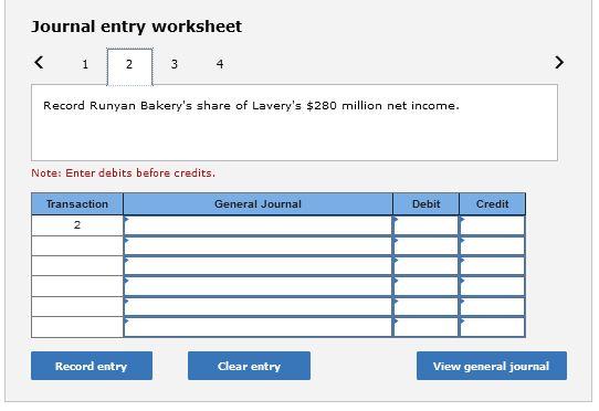 Solved On January 4,2024 , Runyan Bakery paid $350 million