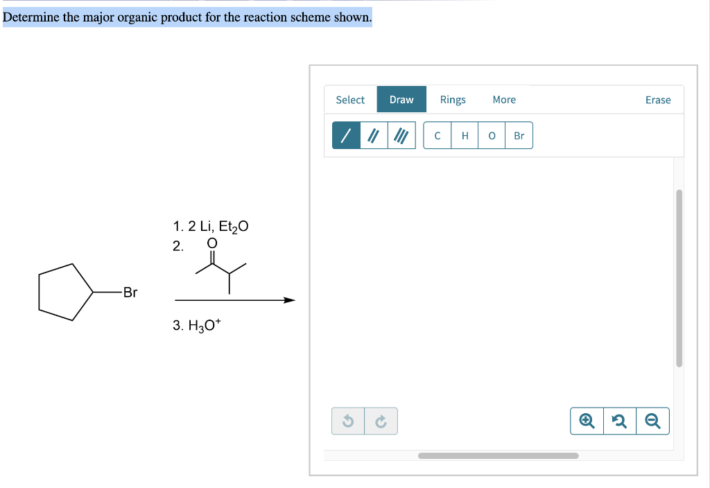 solved-determine-the-major-organic-product-for-the-reaction-chegg