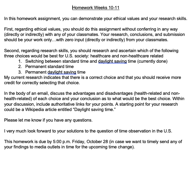 In this homework assignment, you can demonstrate your | Chegg.com