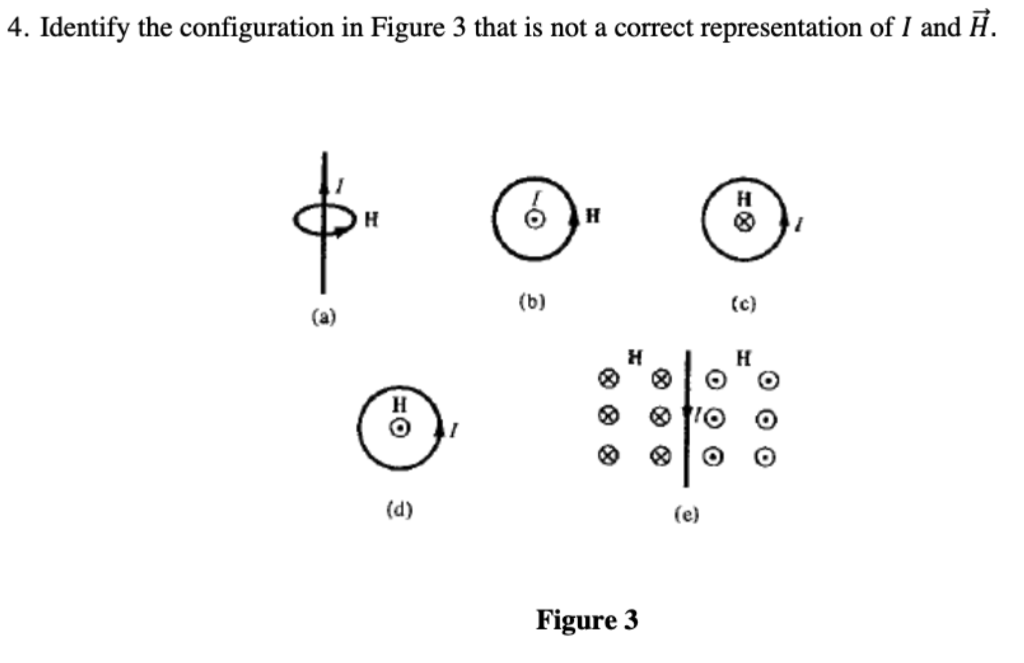 Solved 4. Identify the configuration in Figure 3 that is not | Chegg.com
