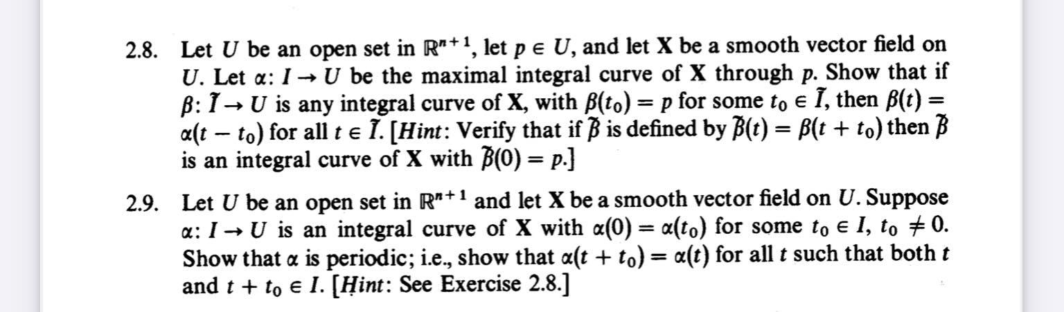 Solved 2.8. Let U be an open set in R*+1, let pe U, and let | Chegg.com