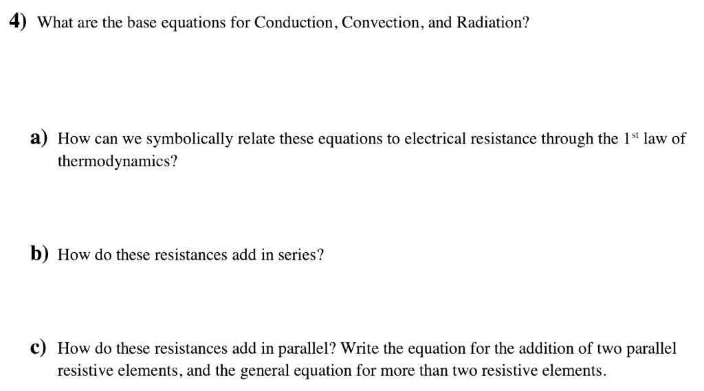Conduction Convection And Radiation Problems - All About Radiation