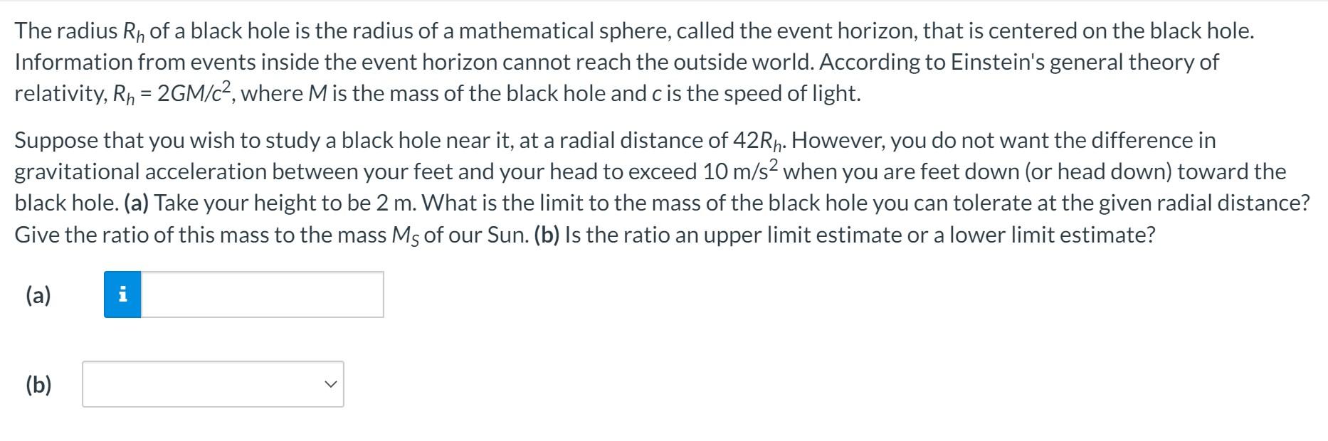 Solved part B is asking if its a lower or upper limit | Chegg.com
