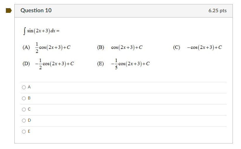 integration 1 2 sin 2x 3 dx