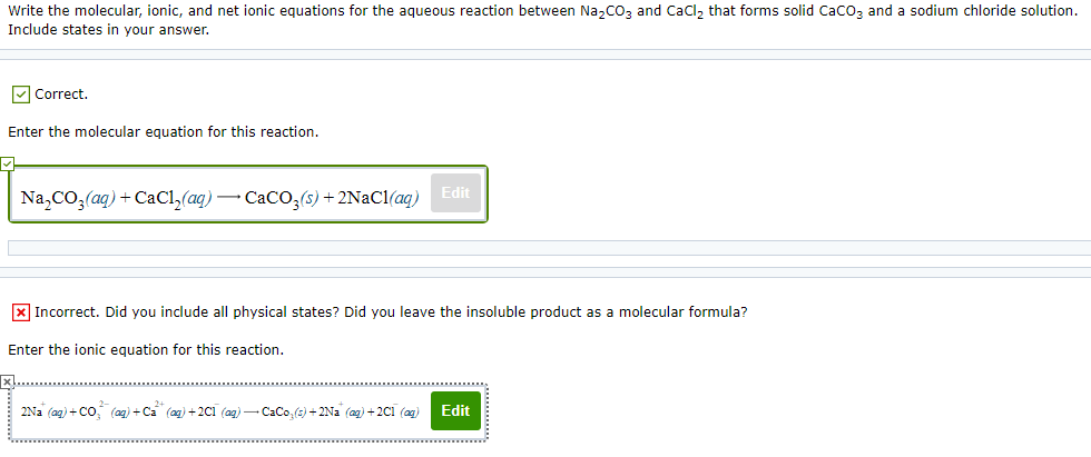 Solved I do not understand why my second answers are wrong | Chegg.com