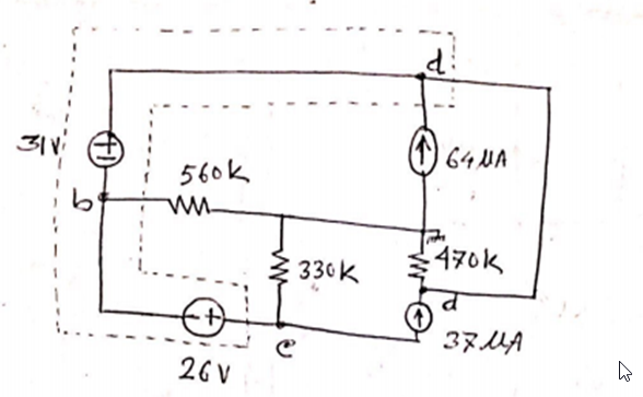 Solved Determine The Votage At Every Node Using Node Voltage 