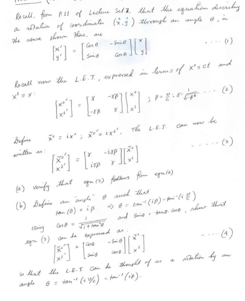 Solved Recall, from P.11 of Lecture set 2. that the equation | Chegg.com