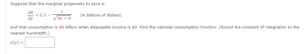 Solved Suppose that the marginal propensity to save is ds 1 | Chegg.com