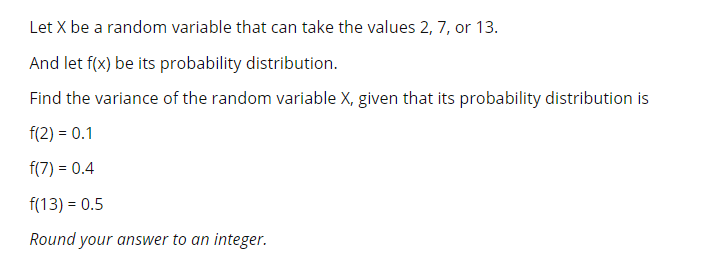 Solved Let X be a random variable that can take the values | Chegg.com