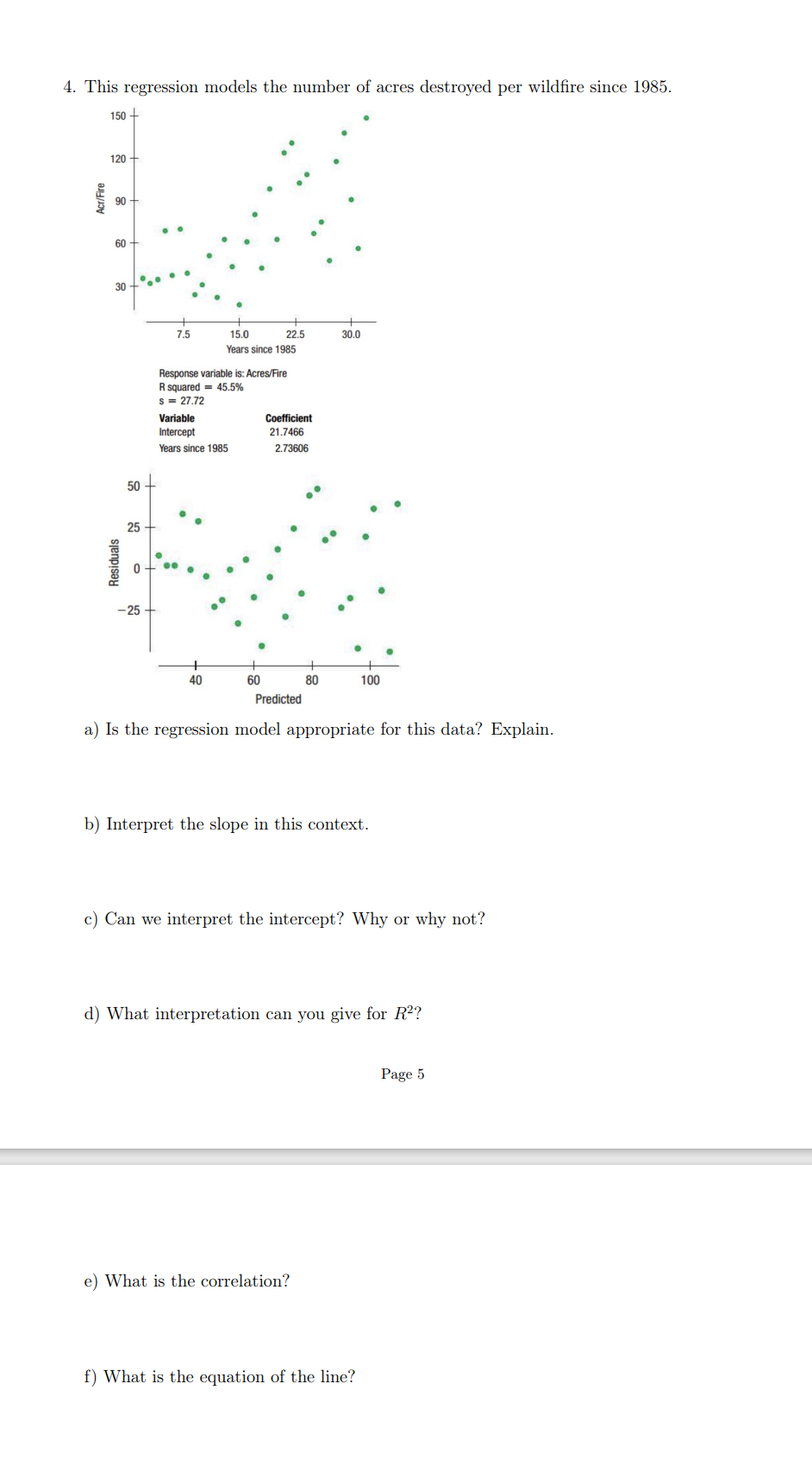 1. Compute the mean and standard deviation of the | Chegg.com