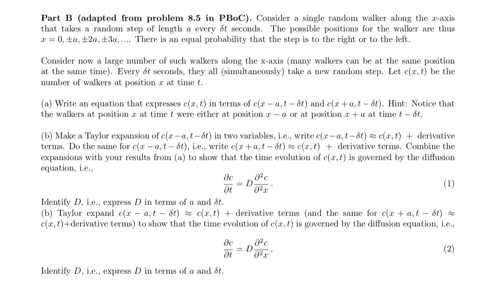 Solved Part B (adapted from problem 8.5 in PBOC). Consider a | Chegg.com