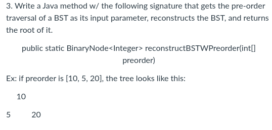 Solved pls help me with java project: For the following | Chegg.com
