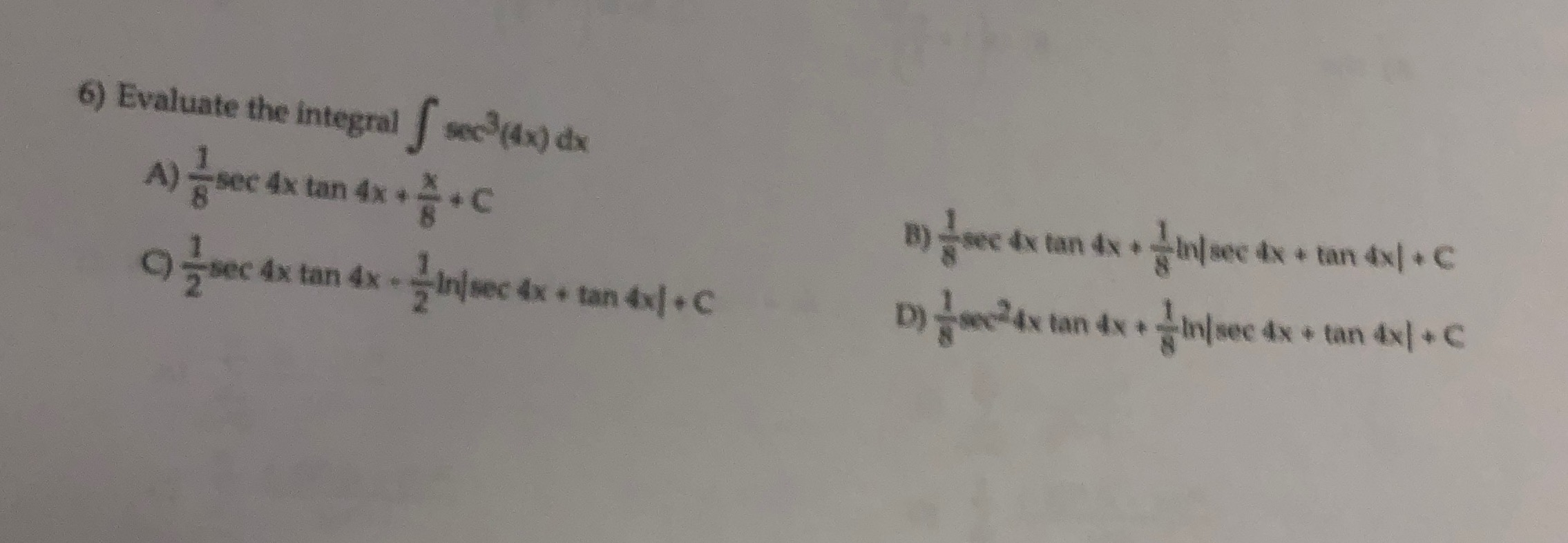 integral of tan^4(x)sec^4(x)