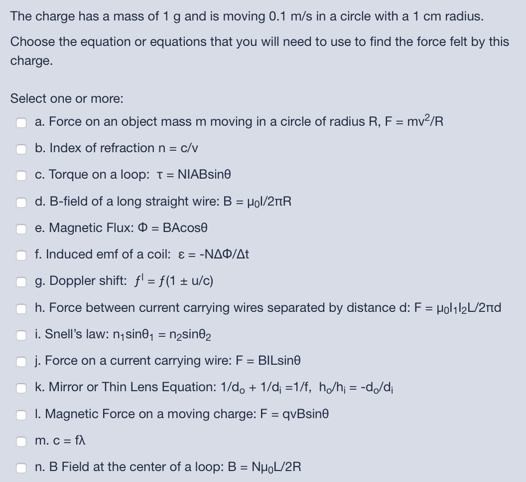 Solved A Negatively Charged Particle Is Moving In A Clock Chegg Com