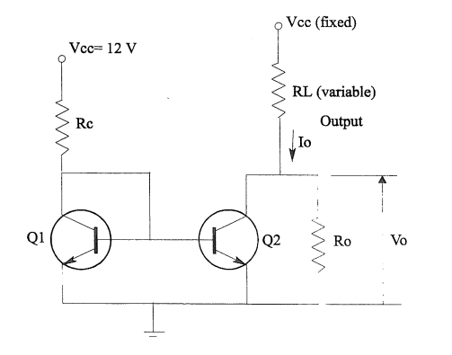 Solved Part 1 - Design an active current source using two | Chegg.com