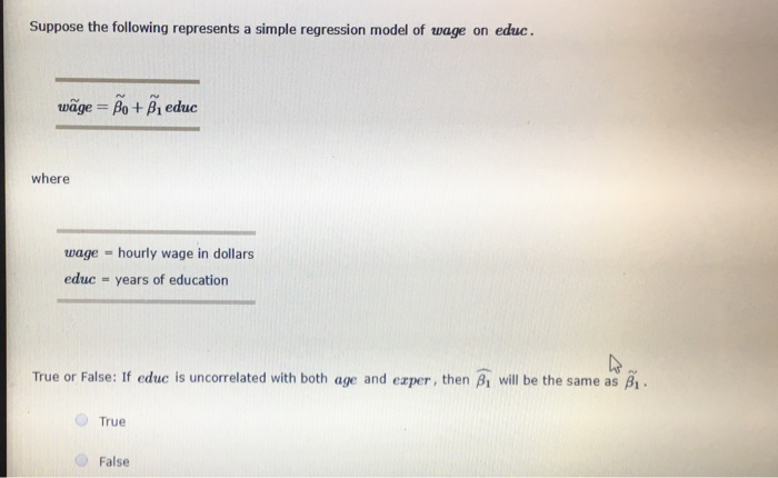 Solved Suppose you are interested in studying the factors | Chegg.com