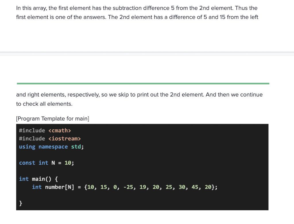 Solved [1] Find the element where the difference between | Chegg.com