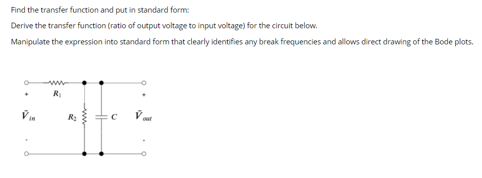 transfer function standard form calculator