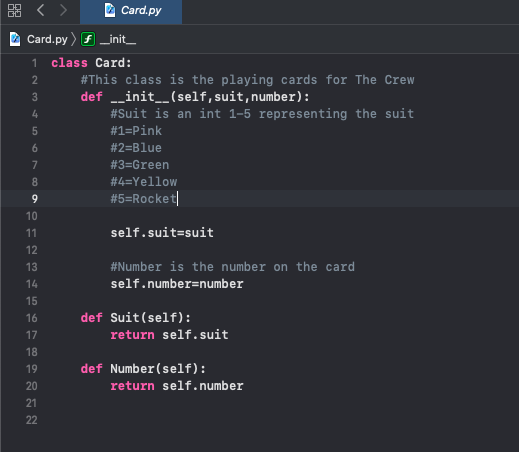 Do: Python DecideDistressCard(self). please refer | Chegg.com