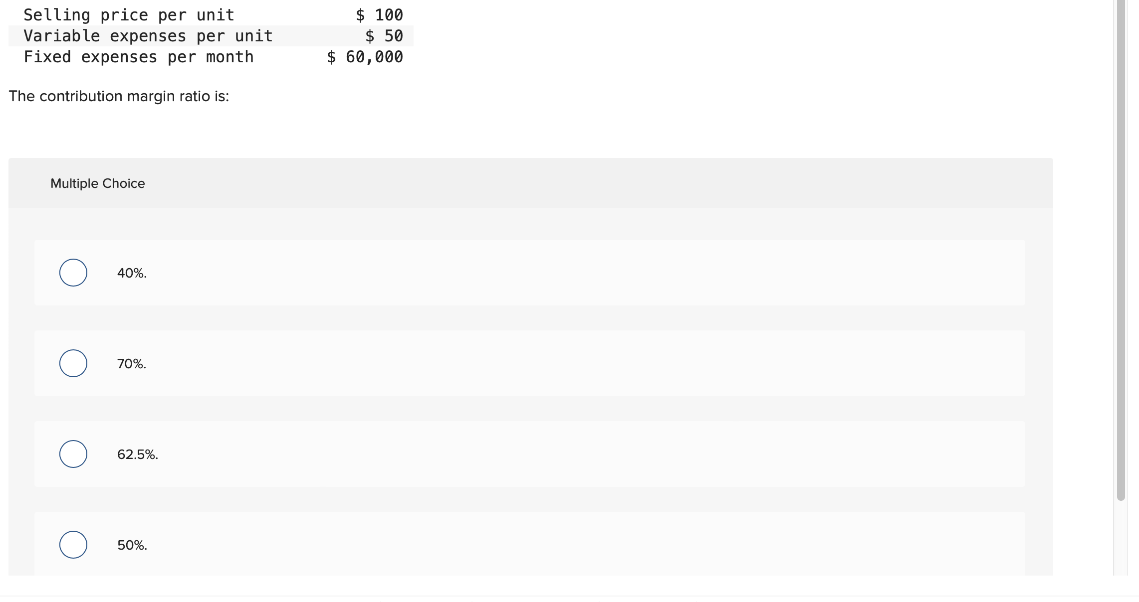 solved-the-contribution-margin-ratio-is-multiple-choice-chegg