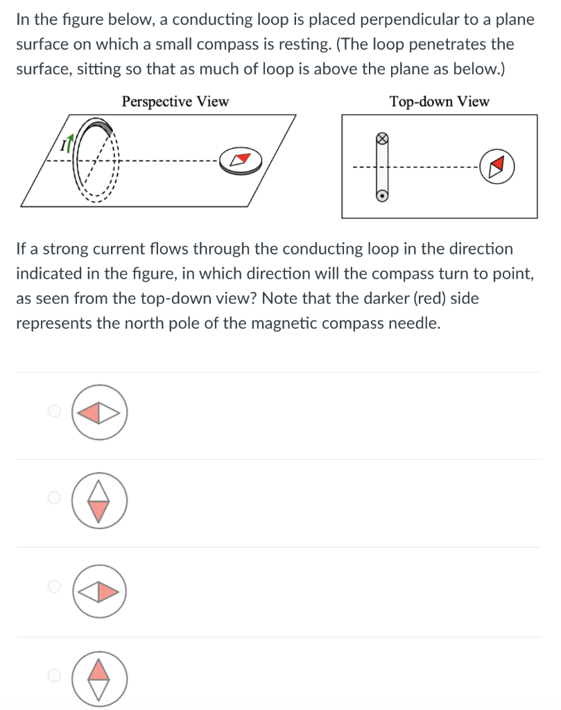 Solved In the figure below, a conducting loop is placed | Chegg.com