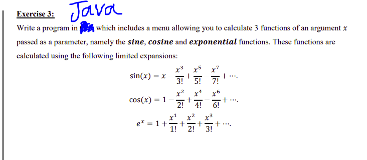 Solved Write a program in which includes a menu allowing you | Chegg.com