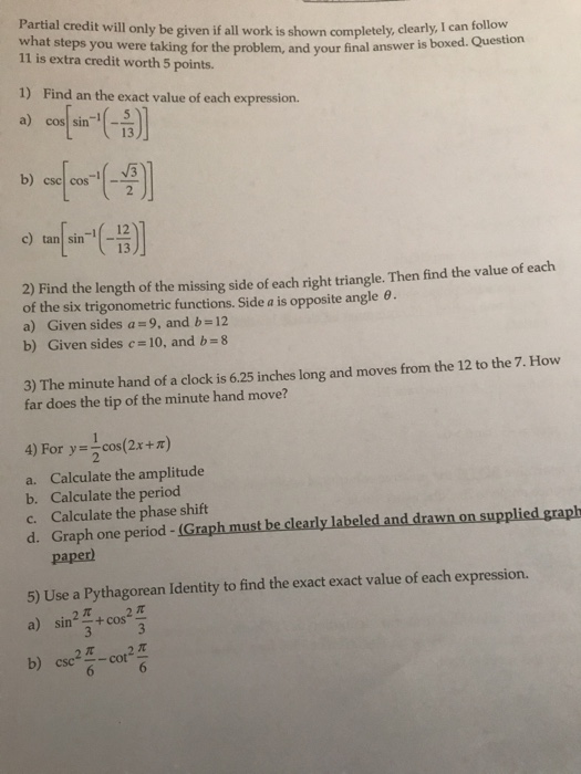 Precalculus Archive | December 10 2017 | Chegg.com