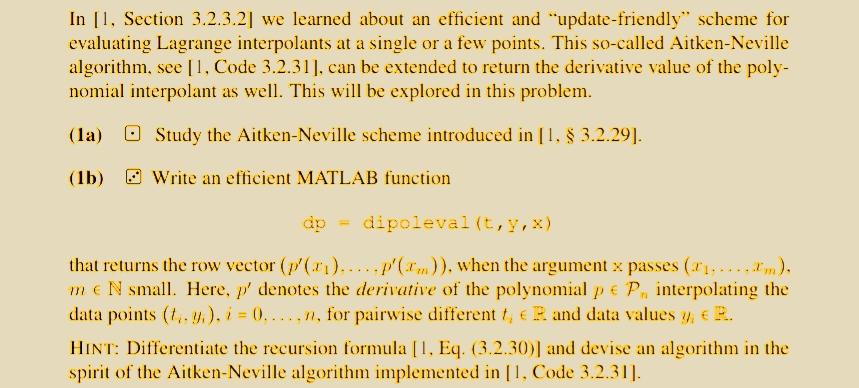 Solved In [1, Section 3.2.3.2] we learned about an efficient | Chegg.com