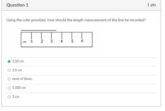 3.5 cm deals on a ruler