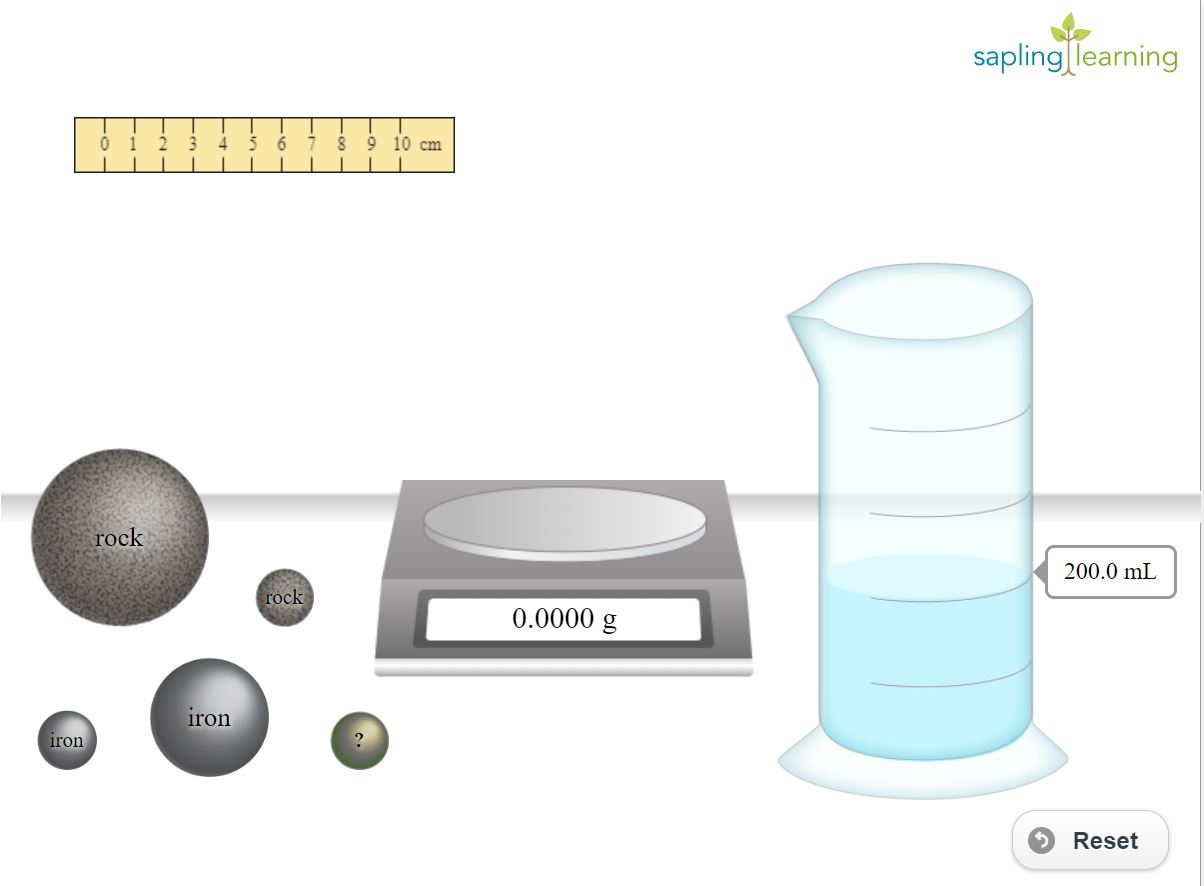 Solved Use the density of rock interactive to answer the | Chegg.com