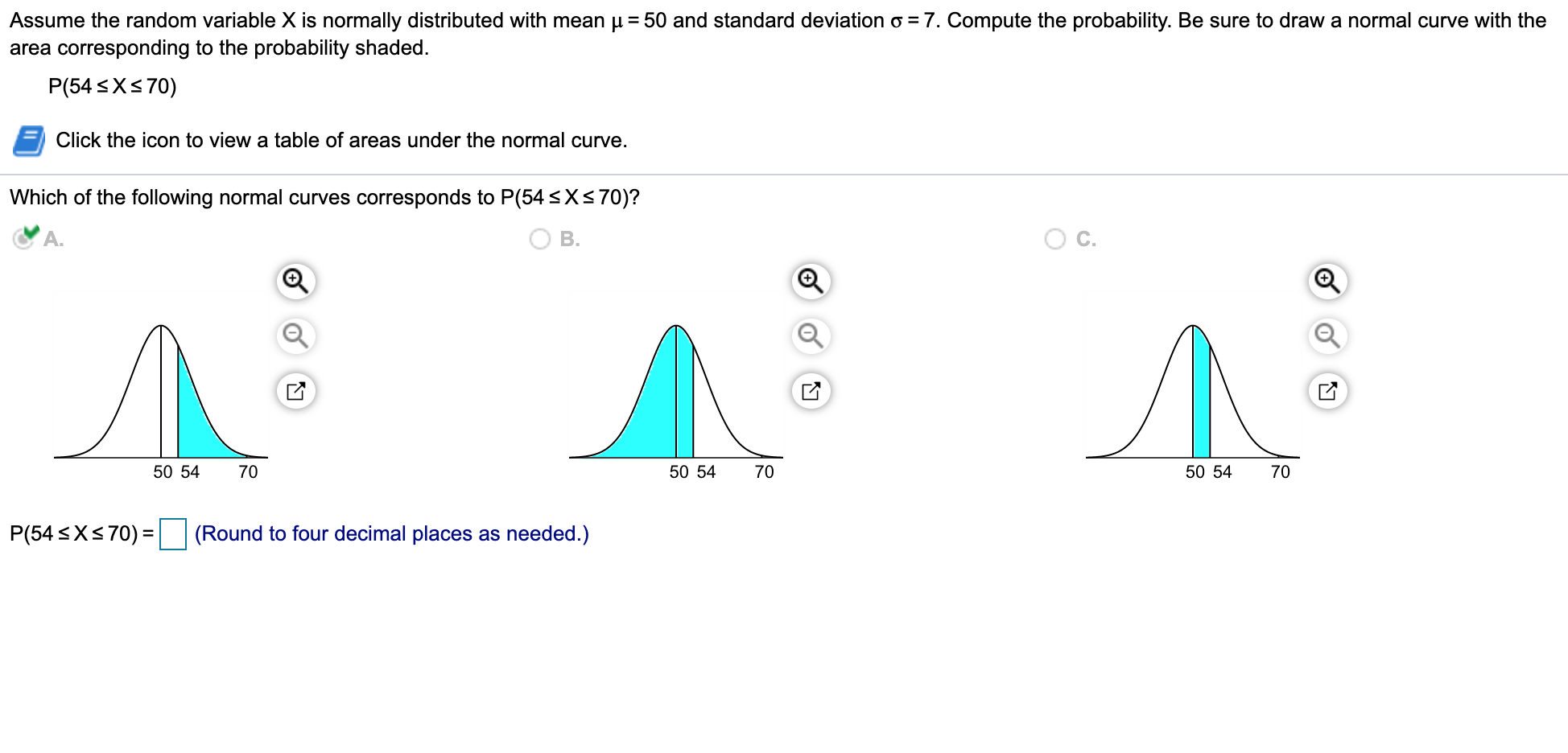 Solved Assume the random variable X is normally distributed | Chegg.com