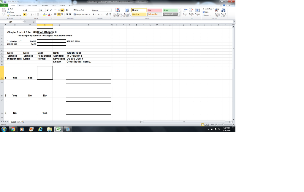 Net Si Spring 22 Que Chash Comedy Massicoft Eee H Chegg Com
