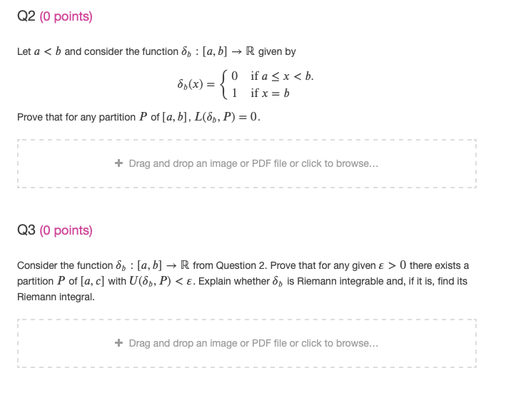 Solved Q2 0 Points Let A