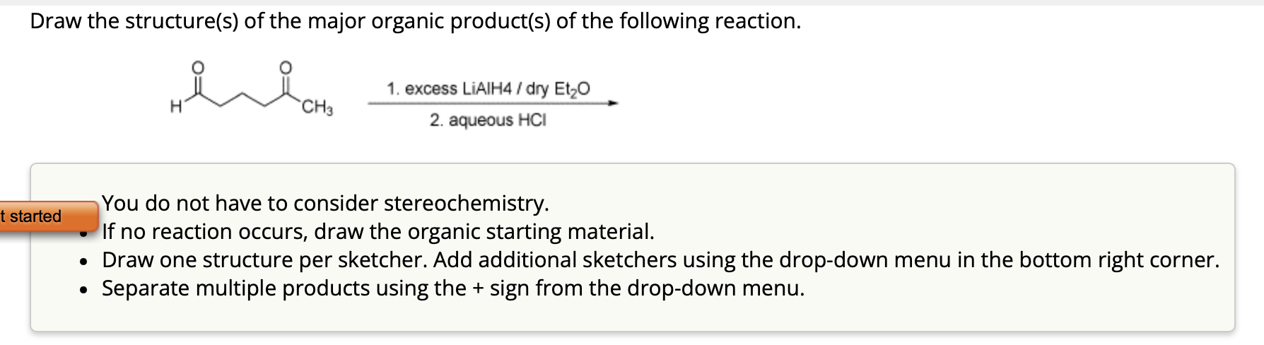 Solved Draw The Structure(s) Of The Major Organic Product(s) | Chegg.com