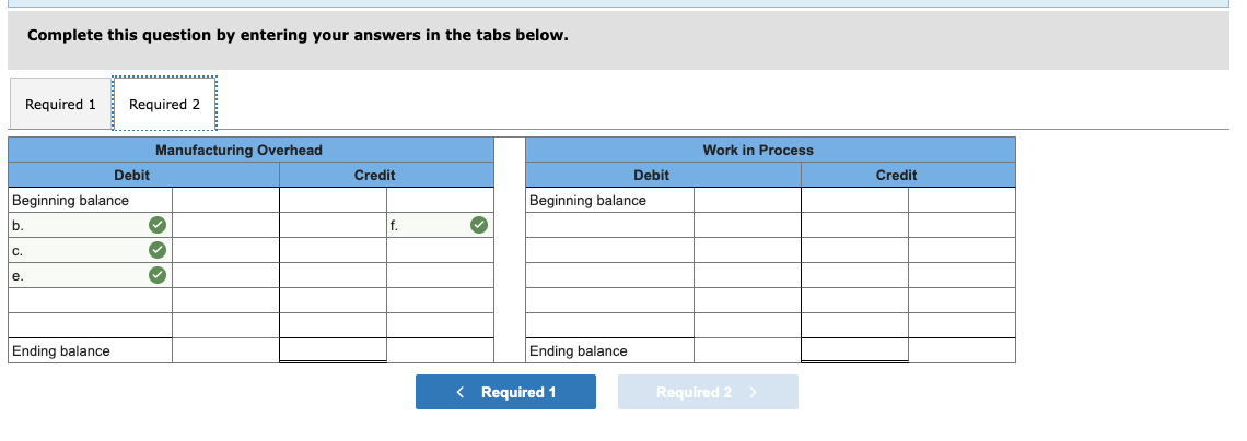 Solved The Polaris Company Uses A Job-order Costing System. 