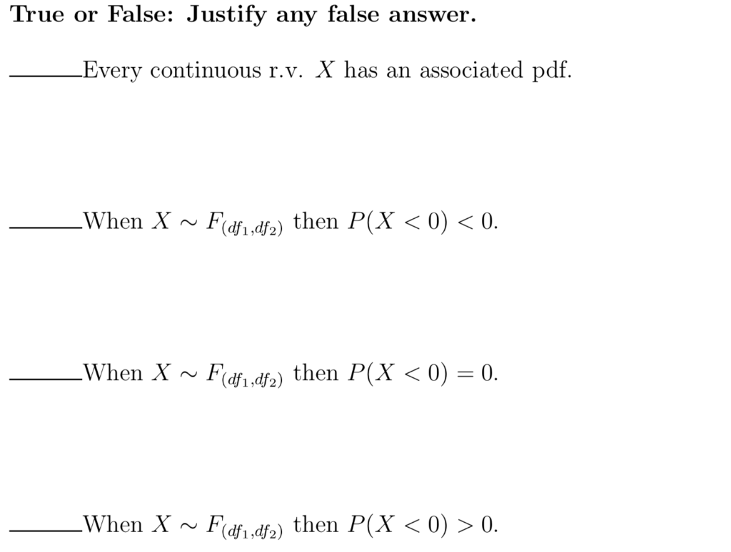Solved True or False: Justify any false answer. Every | Chegg.com