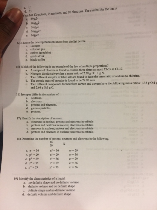 Carbon 12 deals protons neutrons electrons